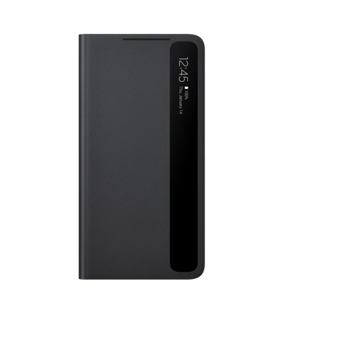کیف کلاسوری سامسونگ مدل Clear View Cover مناسب برای گوشی موبایل سامسونگ Galaxy S21 Ultra به همراه قلم نوری