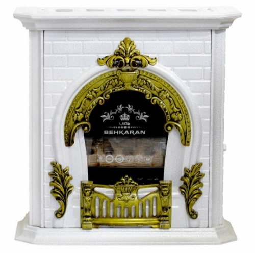 بخاری گازی بهکاران طرح پرنس گارد دار مدل شومینه T-36000